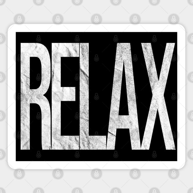 RELAX Sticker by Pinkazoid